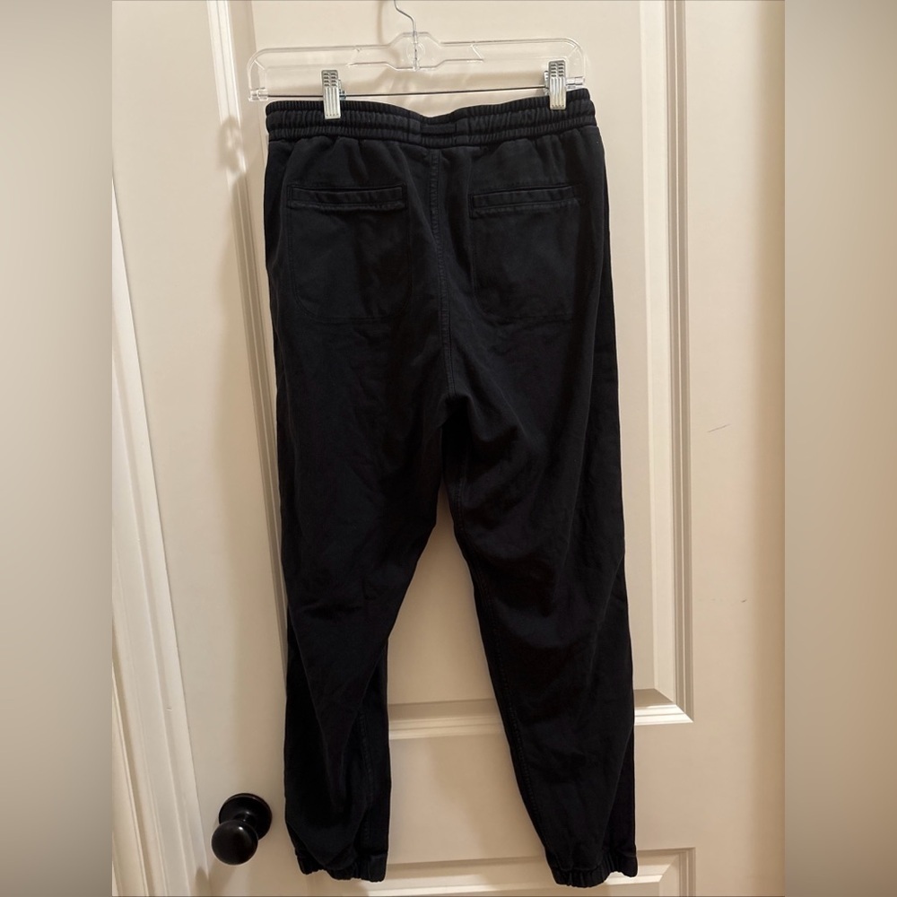 Women's ATHLETA Farallon Jogger Pants Sz 4 Black Elastic Waist Pockets Lifestyle - Picture 4 of 4